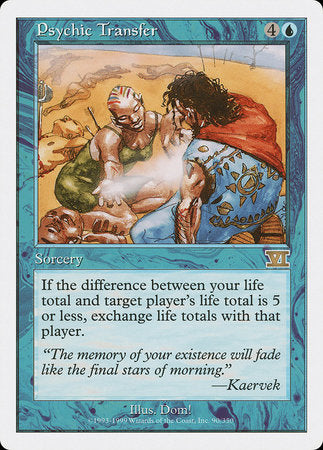 Psychic Transfer [Classic Sixth Edition] | Tabernacle Games