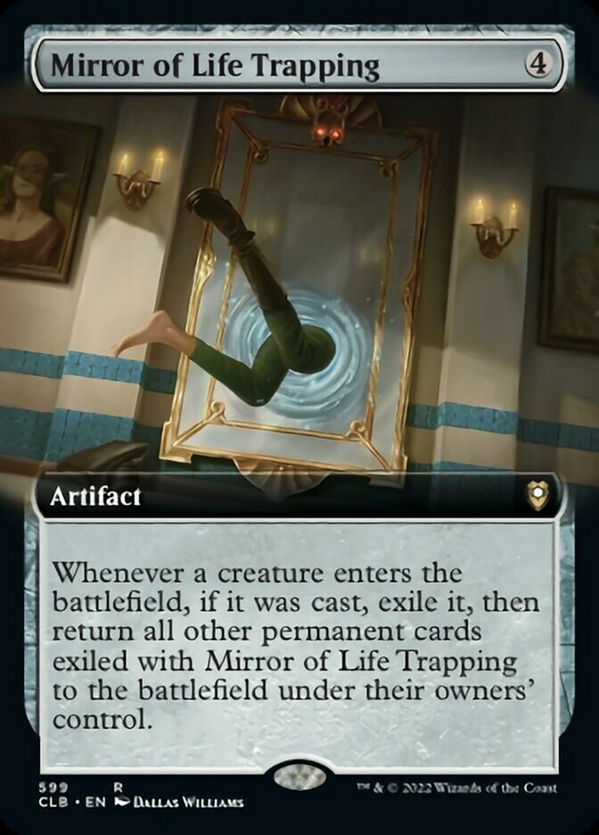 Mirror of Life Trapping (Extended Art) [Commander Legends: Battle for Baldur's Gate] | Tabernacle Games
