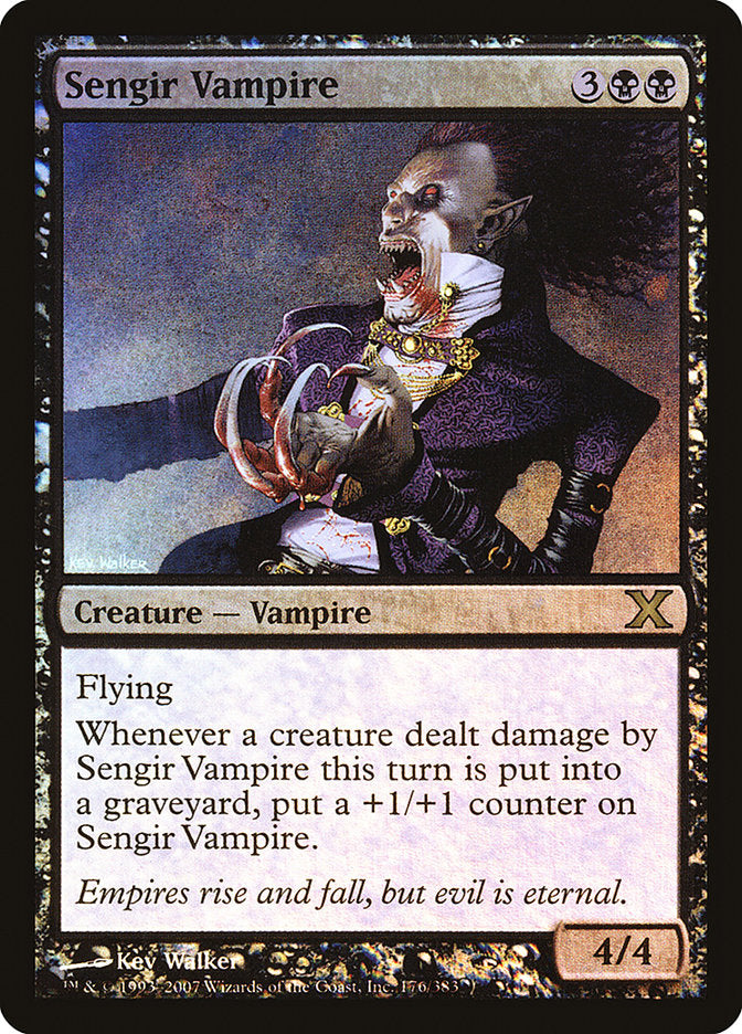 Sengir Vampire (Premium Foil) [Tenth Edition] | Tabernacle Games