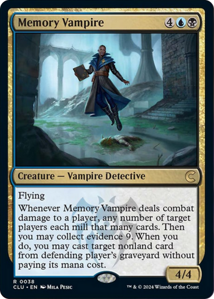 Memory Vampire [Ravnica: Clue Edition] | Tabernacle Games