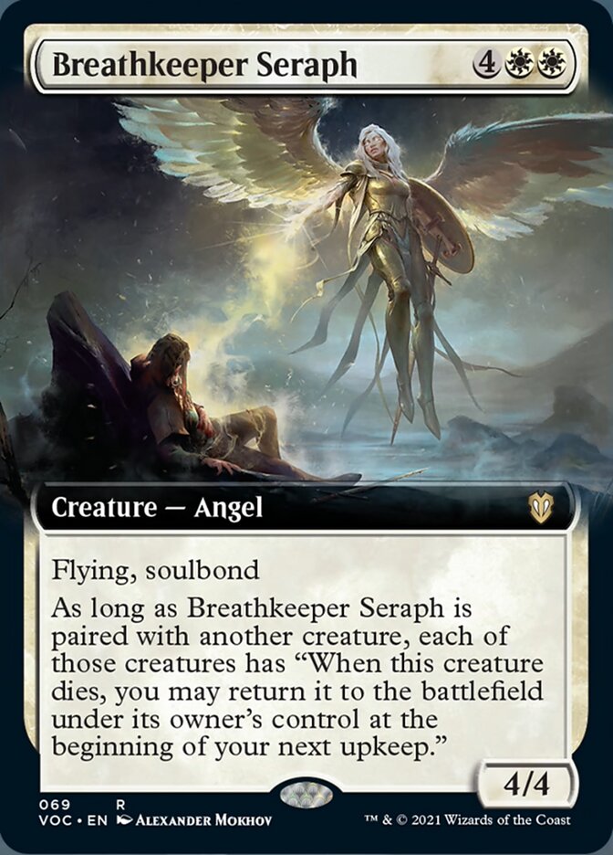 Breathkeeper Seraph (Extended) [Innistrad: Crimson Vow Commander] | Tabernacle Games