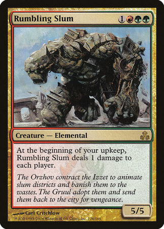 Rumbling Slum [Guildpact] | Tabernacle Games