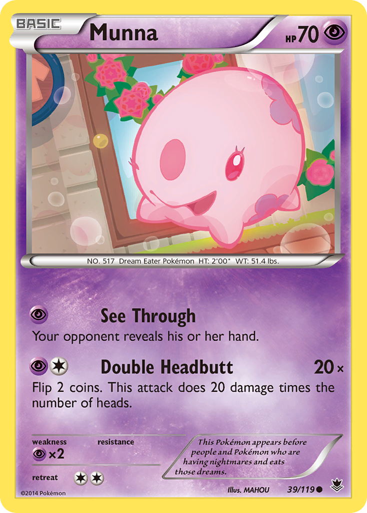 Munna (39/119) [XY: Phantom Forces] | Tabernacle Games