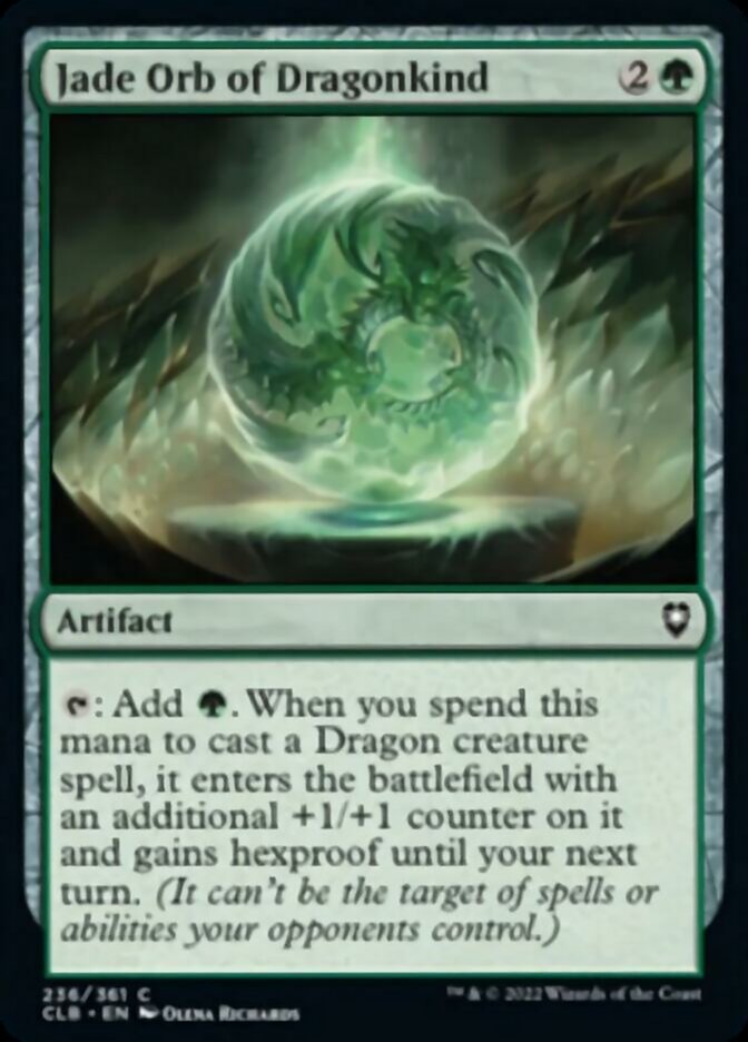 Jade Orb of Dragonkind [Commander Legends: Battle for Baldur's Gate] | Tabernacle Games