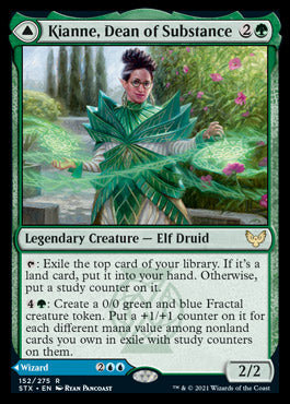 Kianne, Dean of Substance // Imbraham, Dean of Theory [Strixhaven: School of Mages] | Tabernacle Games
