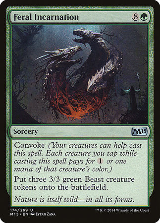 Feral Incarnation [Magic 2015] | Tabernacle Games