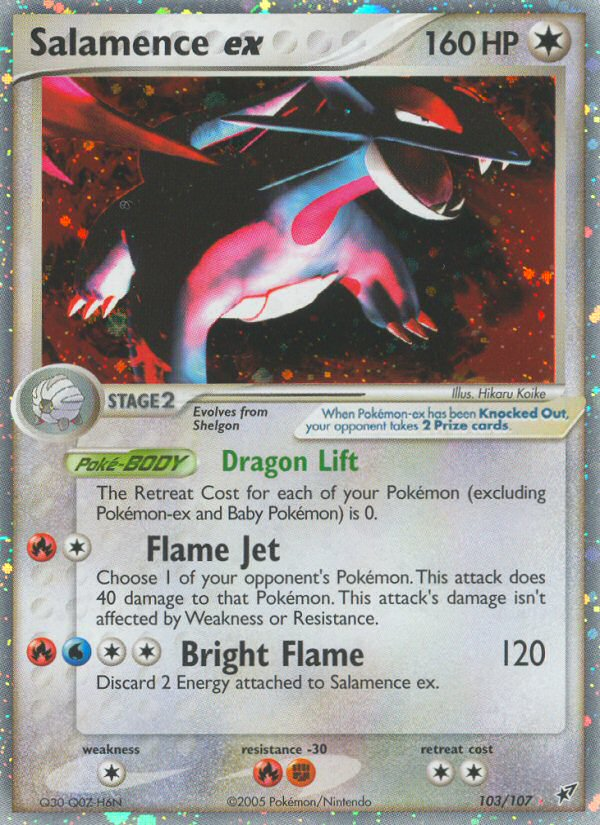 Salamence ex (103/107) [EX: Deoxys] | Tabernacle Games