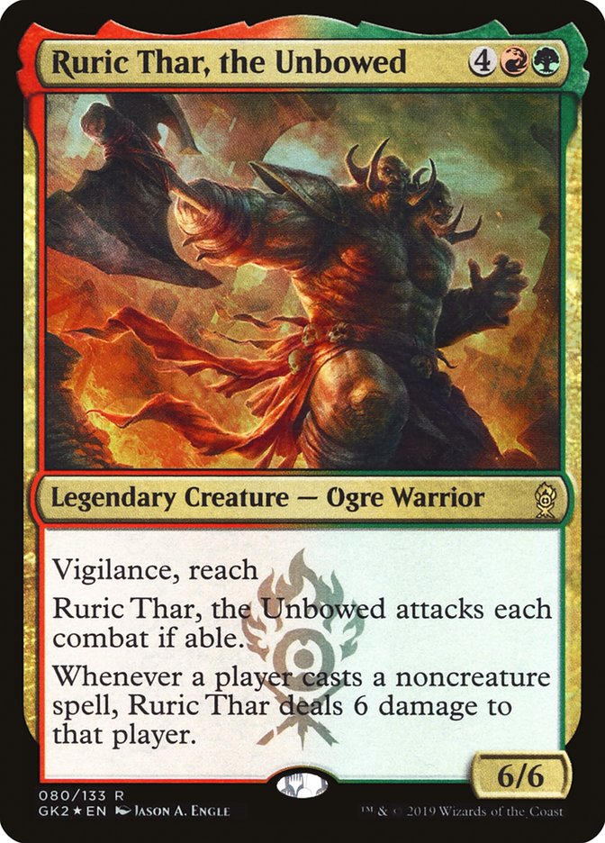 Ruric Thar, the Unbowed [Ravnica Allegiance Guild Kit] | Tabernacle Games