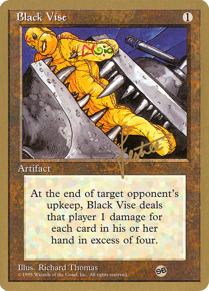 Black Vise (Bertrand Lestree) (SB) [Pro Tour Collector Set] | Tabernacle Games