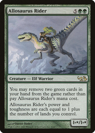 Allosaurus Rider [Duel Decks: Elves vs. Goblins] | Tabernacle Games