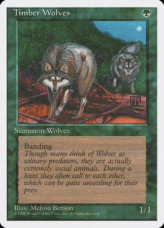 Timber Wolves [Fourth Edition] | Tabernacle Games