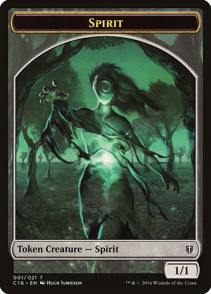 Spirit (001/021) [Commander 2016 Tokens] | Tabernacle Games