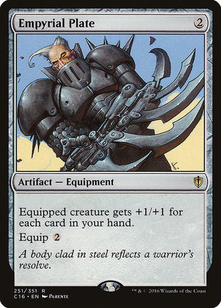 Empyrial Plate [Commander 2016] | Tabernacle Games