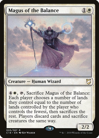 Magus of the Balance [Commander 2018] | Tabernacle Games