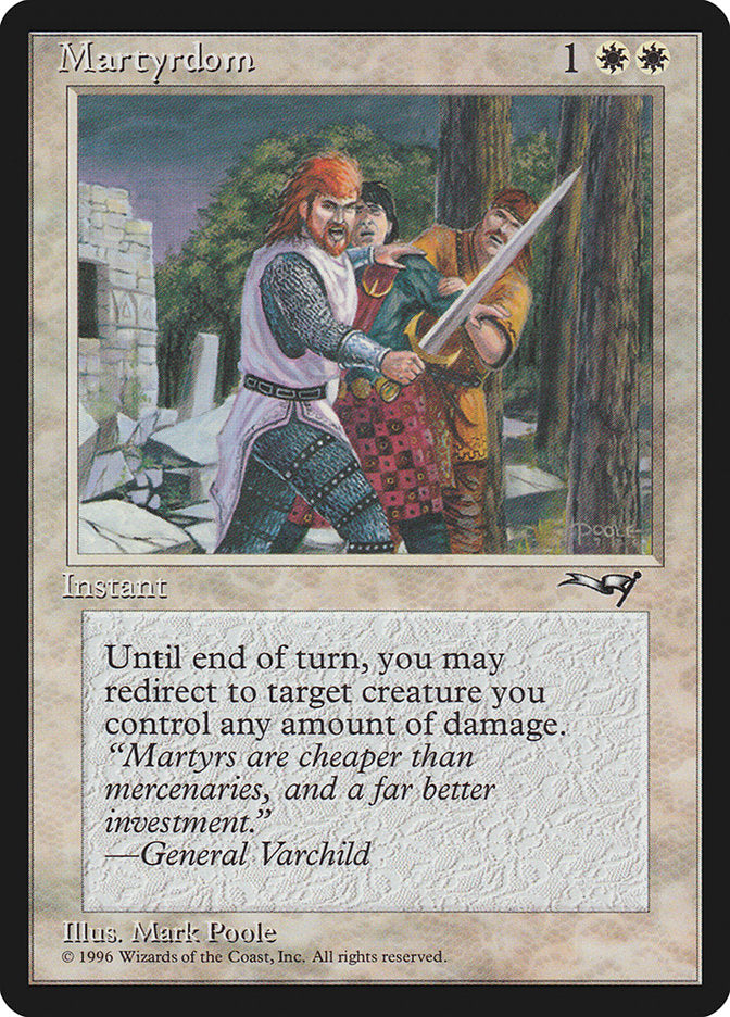 Martyrdom (Sword Drawn) [Alliances] | Tabernacle Games