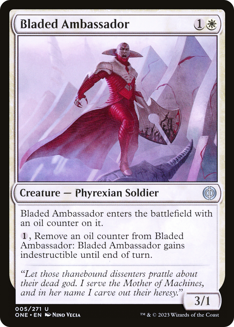 Bladed Ambassador [Phyrexia: All Will Be One] | Tabernacle Games