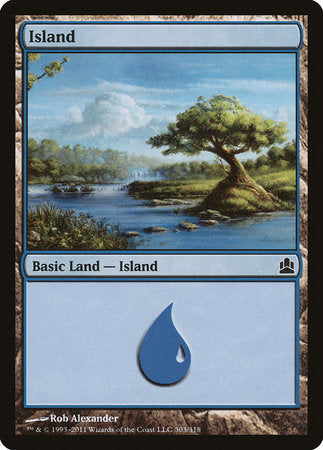 Island (303) [Commander 2011] | Tabernacle Games