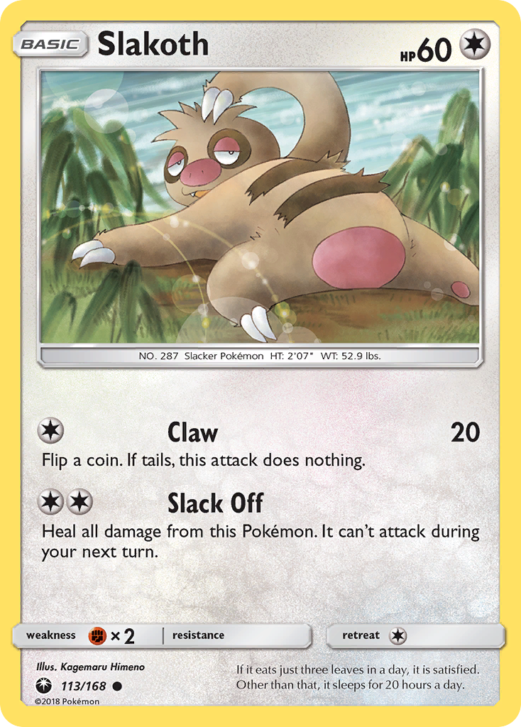 Slakoth (113/168) [Sun & Moon: Celestial Storm] | Tabernacle Games