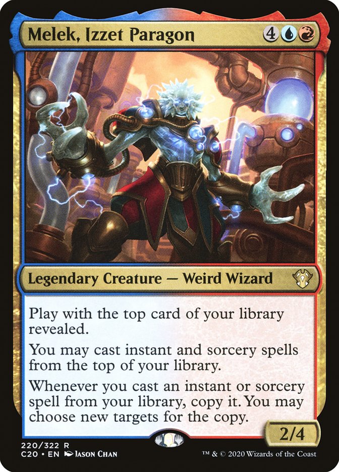 Melek, Izzet Paragon [Commander 2020] | Tabernacle Games