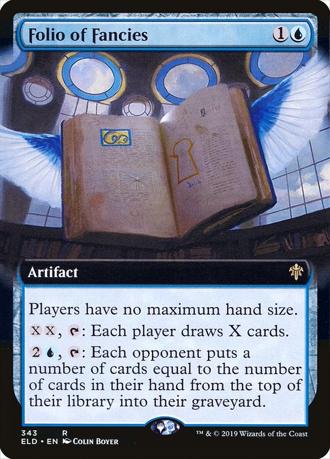 Folio of Fancies (Extended Art) [Throne of Eldraine] | Tabernacle Games
