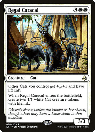 Regal Caracal [Amonkhet Promos] | Tabernacle Games