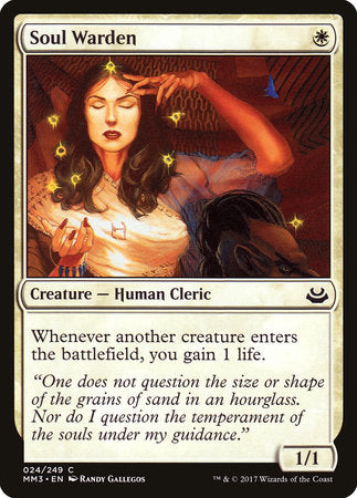 Soul Warden [Modern Masters 2017] | Tabernacle Games