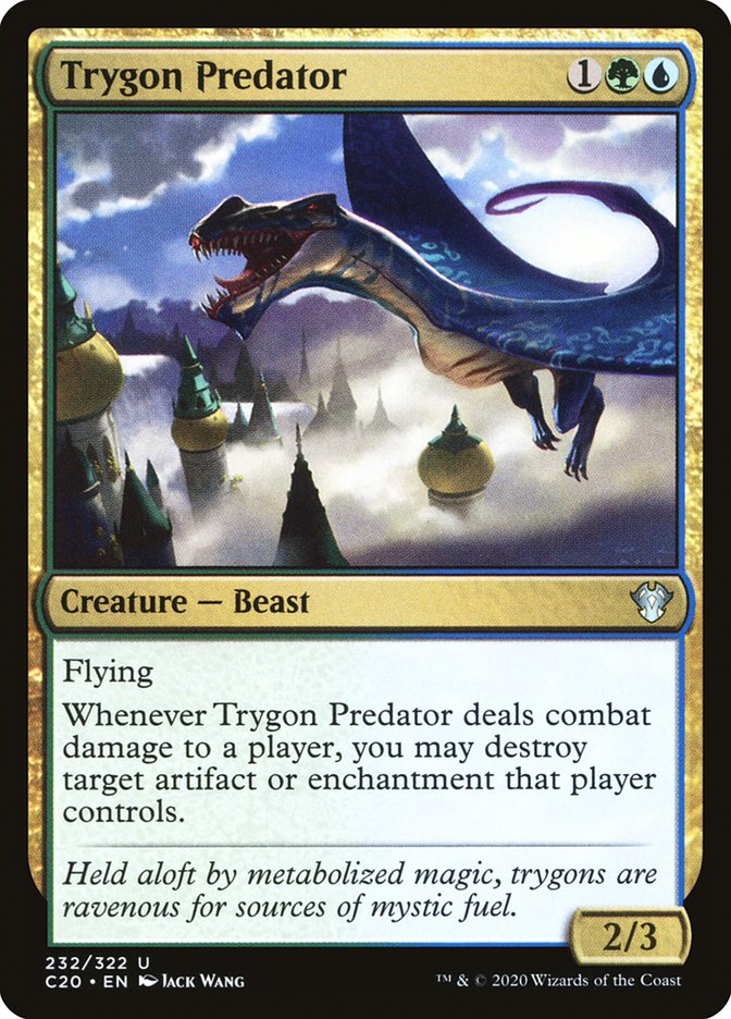 Trygon Predator [Commander 2020] | Tabernacle Games