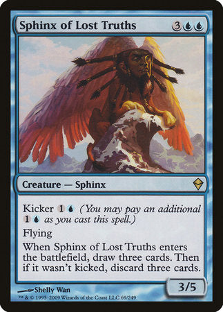 Sphinx of Lost Truths [Zendikar] | Tabernacle Games