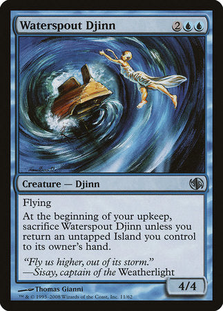 Waterspout Djinn [Duel Decks: Jace vs. Chandra] | Tabernacle Games
