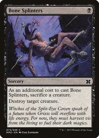 Bone Splinters [Modern Masters 2015] | Tabernacle Games