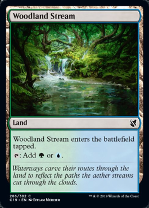 Woodland Stream [Commander 2019] | Tabernacle Games