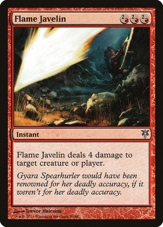 Flame Javelin [Duel Decks: Sorin vs. Tibalt] | Tabernacle Games