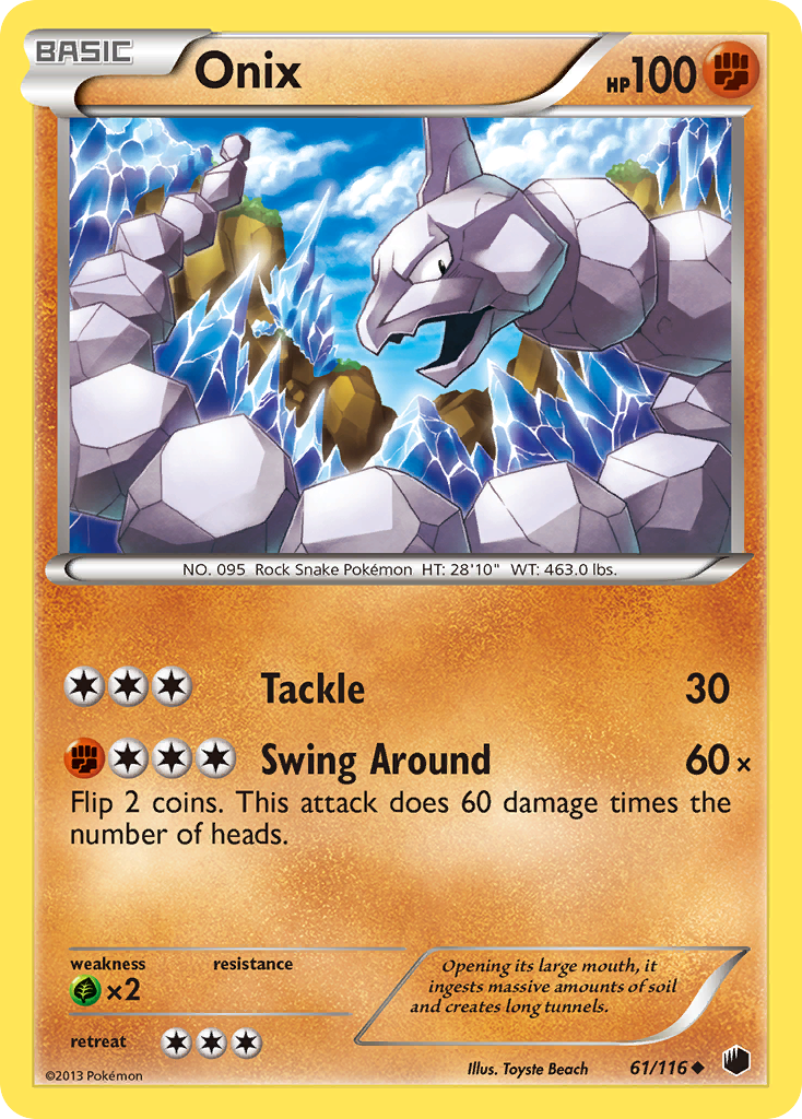 Onix (61/116) [Black & White: Plasma Freeze] | Tabernacle Games