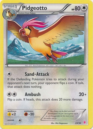 Pidgeotto (23/30) [XY: Trainer Kit 1 - Wigglytuff] | Tabernacle Games