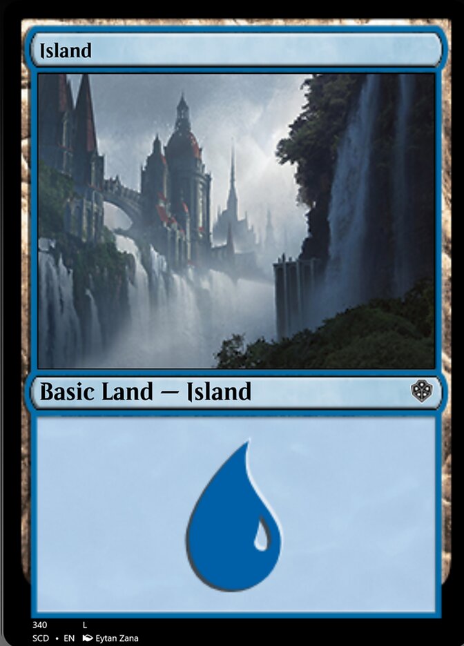 Island (340) [Starter Commander Decks] | Tabernacle Games