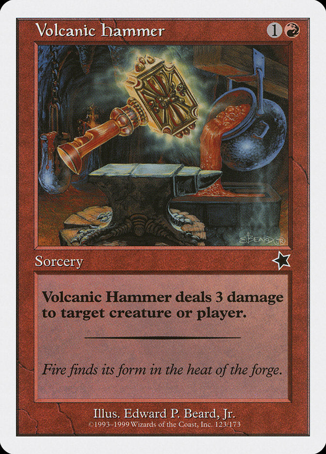Volcanic Hammer [Starter 1999] | Tabernacle Games