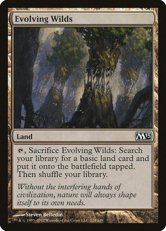 Evolving Wilds [Magic 2013] | Tabernacle Games