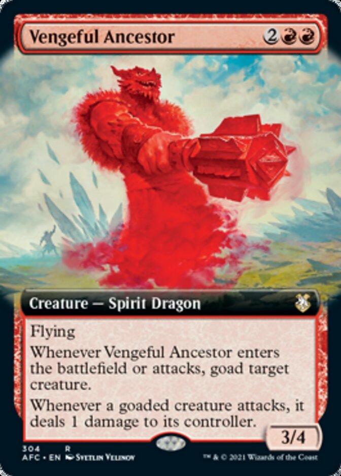 Vengeful Ancestor (Extended) [Dungeons & Dragons: Adventures in the Forgotten Realms Commander] | Tabernacle Games