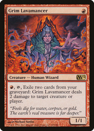 Grim Lavamancer [Magic 2012] | Tabernacle Games