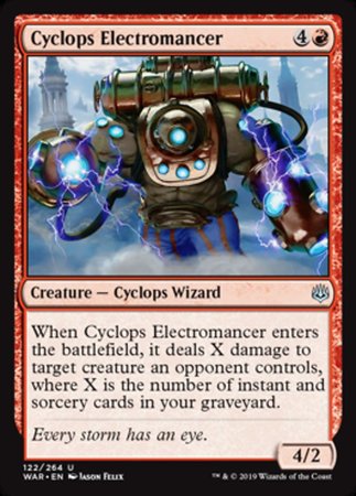 Cyclops Electromancer [War of the Spark] | Tabernacle Games
