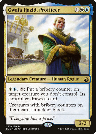 Gwafa Hazid, Profiteer [Battlebond] | Tabernacle Games