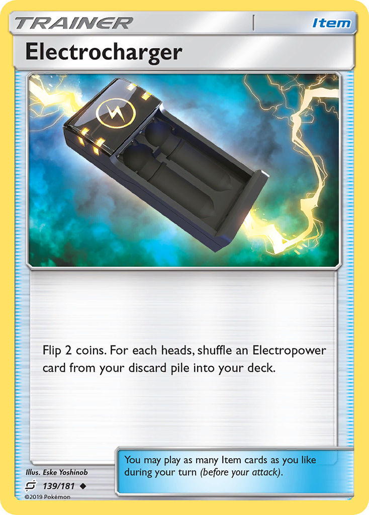 Electrocharger (139/181) [Sun & Moon: Team Up] | Tabernacle Games