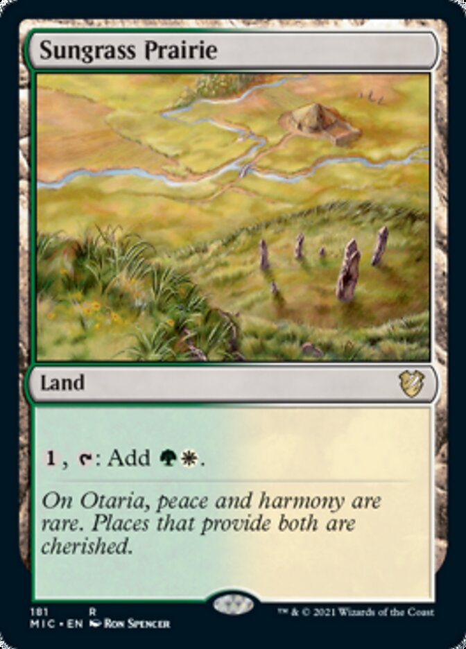 Sungrass Prairie [Innistrad: Midnight Hunt Commander] | Tabernacle Games
