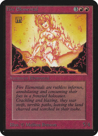 Fire Elemental [Limited Edition Alpha] | Tabernacle Games