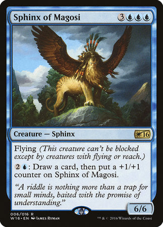 Sphinx of Magosi [Welcome Deck 2016] | Tabernacle Games