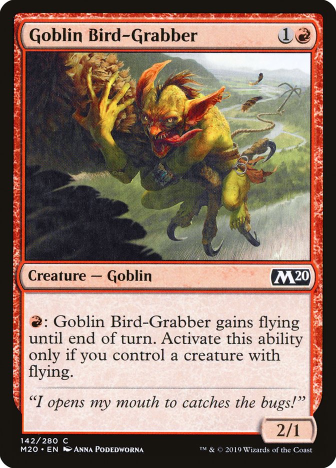 Goblin Bird-Grabber [Core Set 2020] | Tabernacle Games