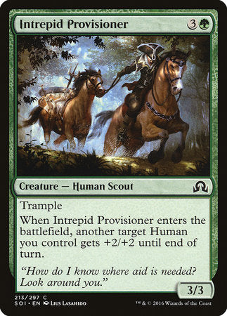 Intrepid Provisioner [Shadows over Innistrad] | Tabernacle Games