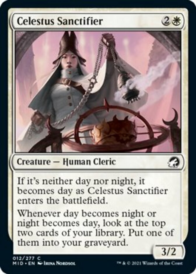 Celestus Sanctifier [Innistrad: Midnight Hunt] | Tabernacle Games