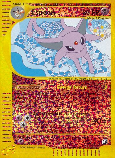 Espeon (6/12) [Box Topper] | Tabernacle Games