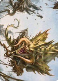 Canopy Baloth Art Card [Zendikar Rising Art Series] | Tabernacle Games